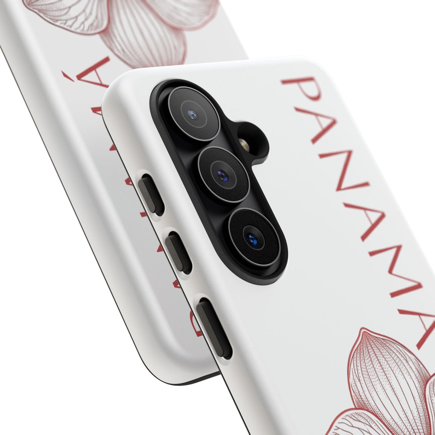 Panamá Flor del Espíritu Santo Tough Phone Case — Tropical Floral Protective Cover