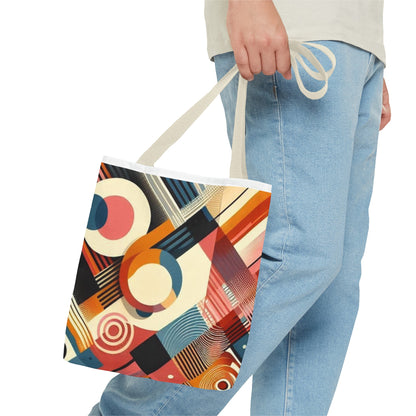 Bolso de mano con colores vibrantes del arcoíris