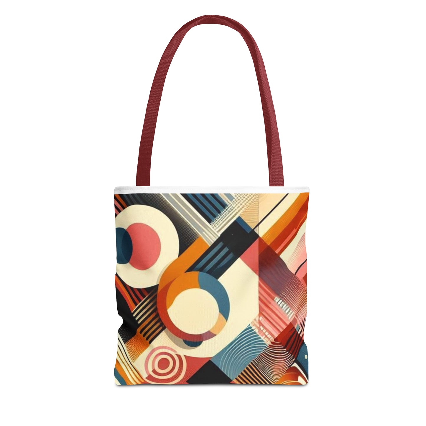 Bolso de mano con colores vibrantes del arcoíris