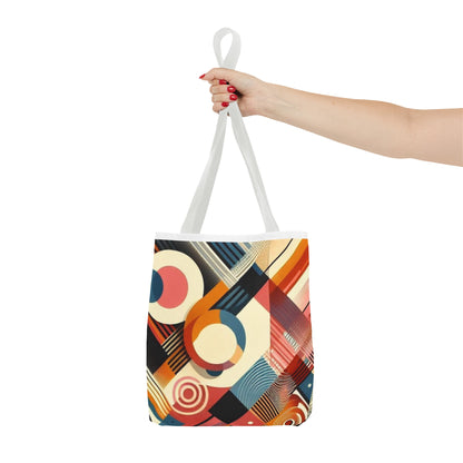 Bolso de mano con colores vibrantes del arcoíris