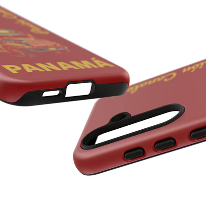 Panamá Diablo Rojo Tough Phone Case – Pasión Canalera Art