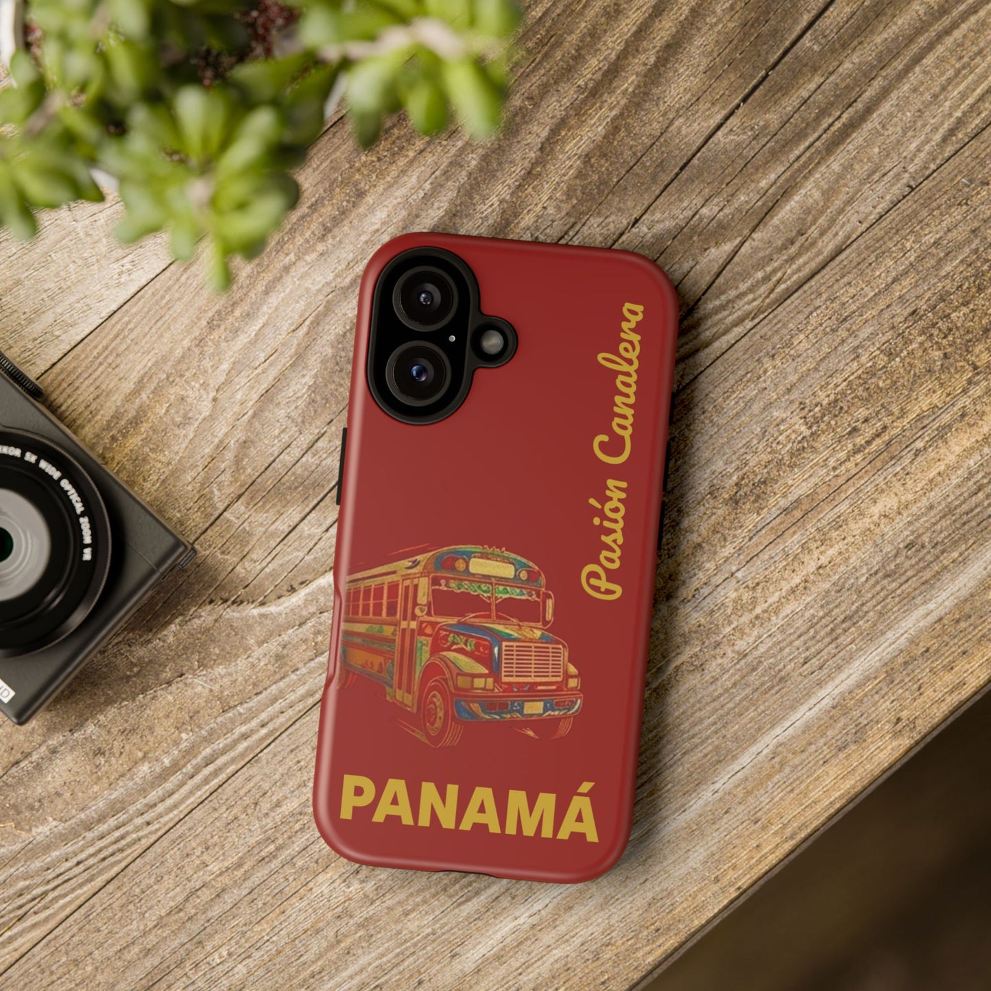 Panamá Diablo Rojo Tough Phone Case – Pasión Canalera Art