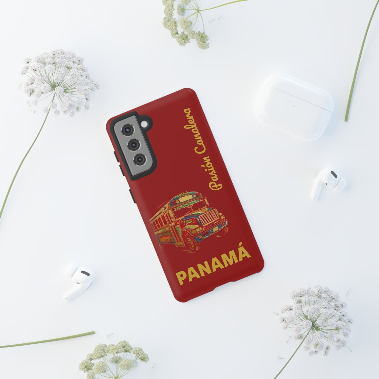 Panamá Diablo Rojo Tough Phone Case – Pasión Canalera Art