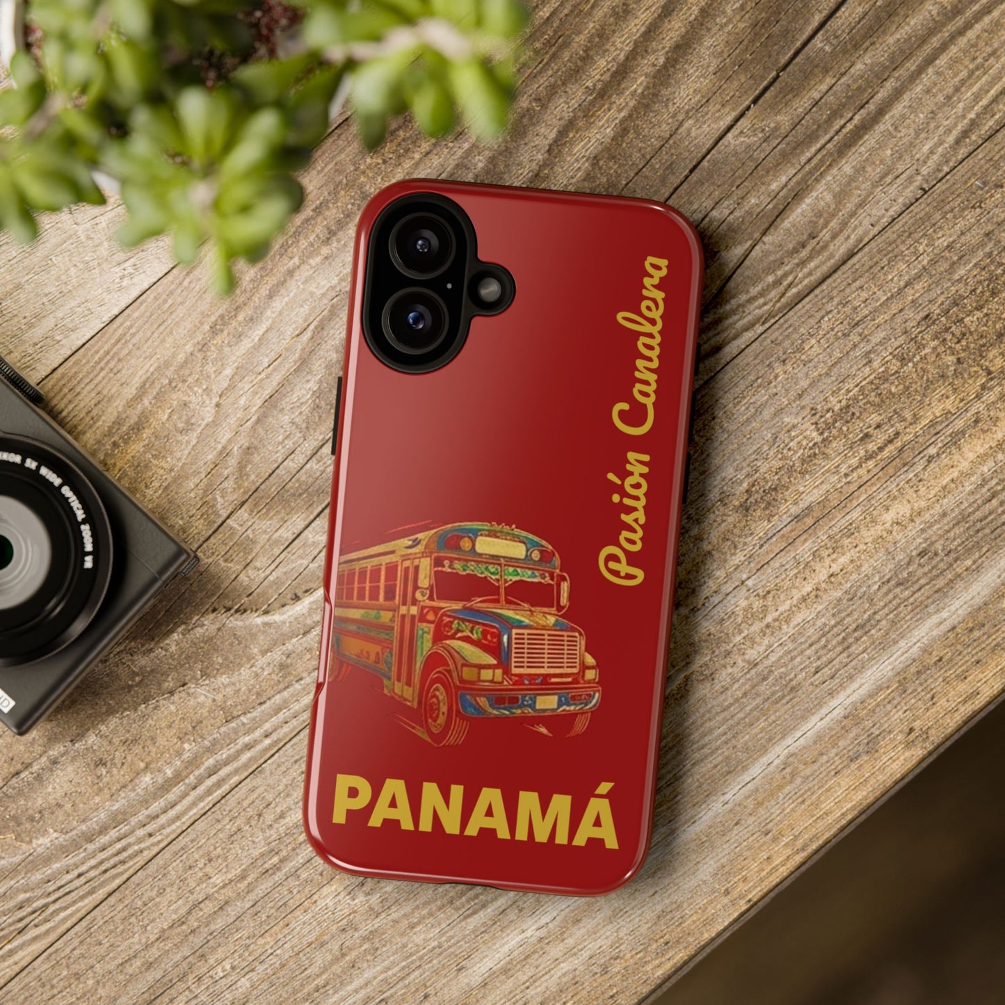 Panamá Diablo Rojo Tough Phone Case – Pasión Canalera Art