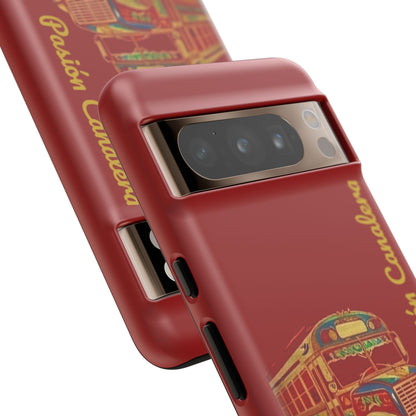 Panamá Diablo Rojo Tough Phone Case – Pasión Canalera Art