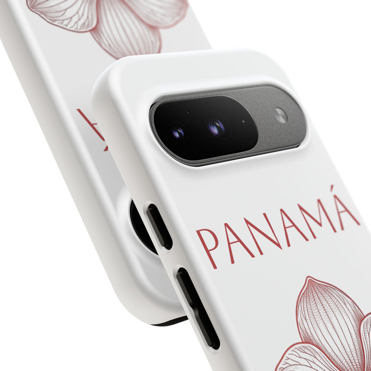 Panamá Flor del Espíritu Santo Tough Phone Case — Tropical Floral Protective Cover