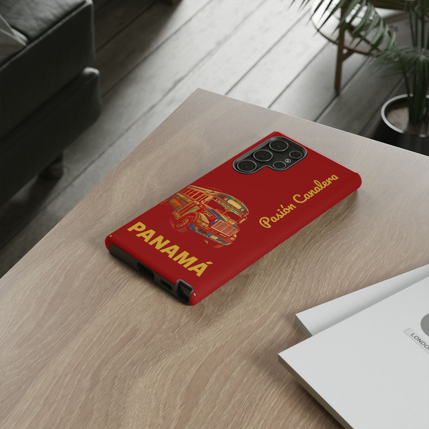 Panamá Diablo Rojo Tough Phone Case – Pasión Canalera Art