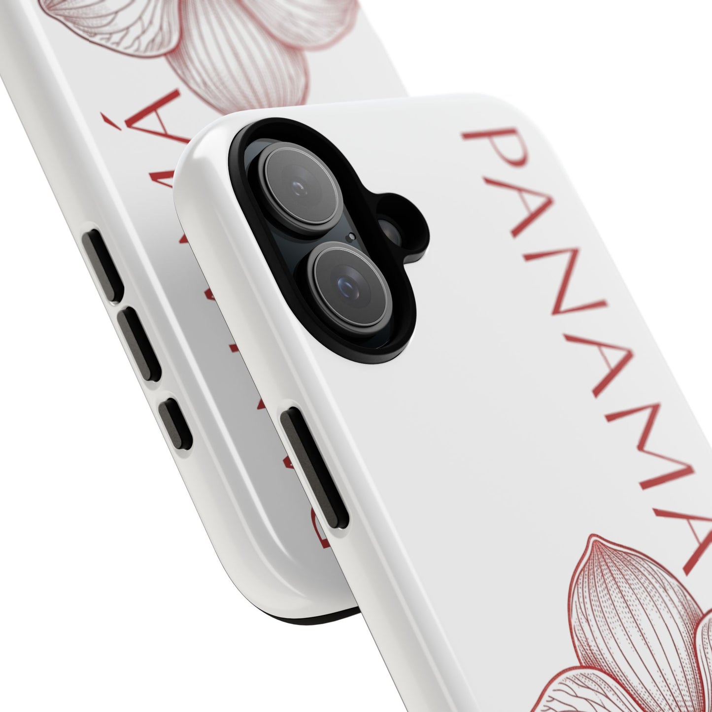 Panamá Flor del Espíritu Santo Tough Phone Case — Tropical Floral Protective Cover