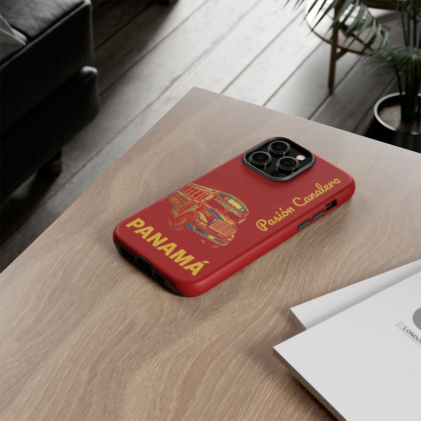 Panamá Diablo Rojo Tough Phone Case – Pasión Canalera Art