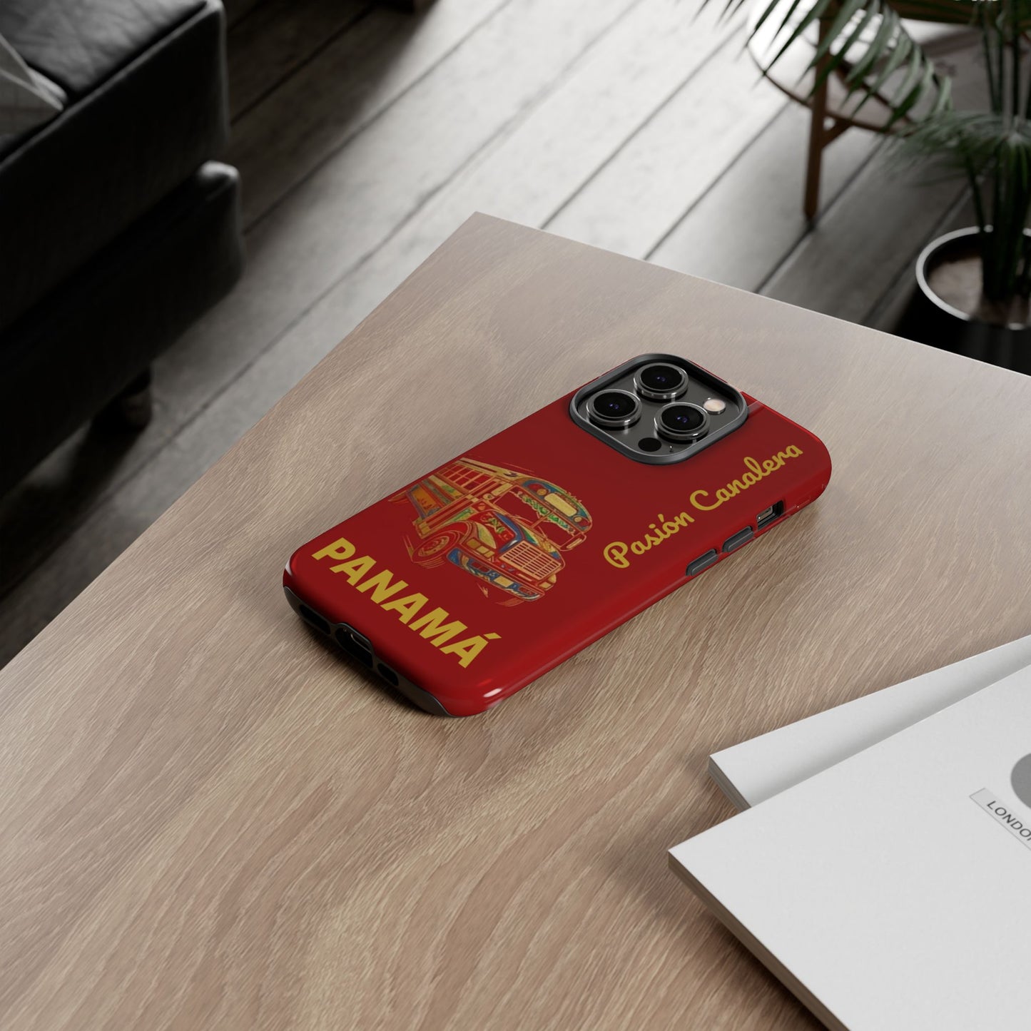 Panamá Diablo Rojo Tough Phone Case – Pasión Canalera Art