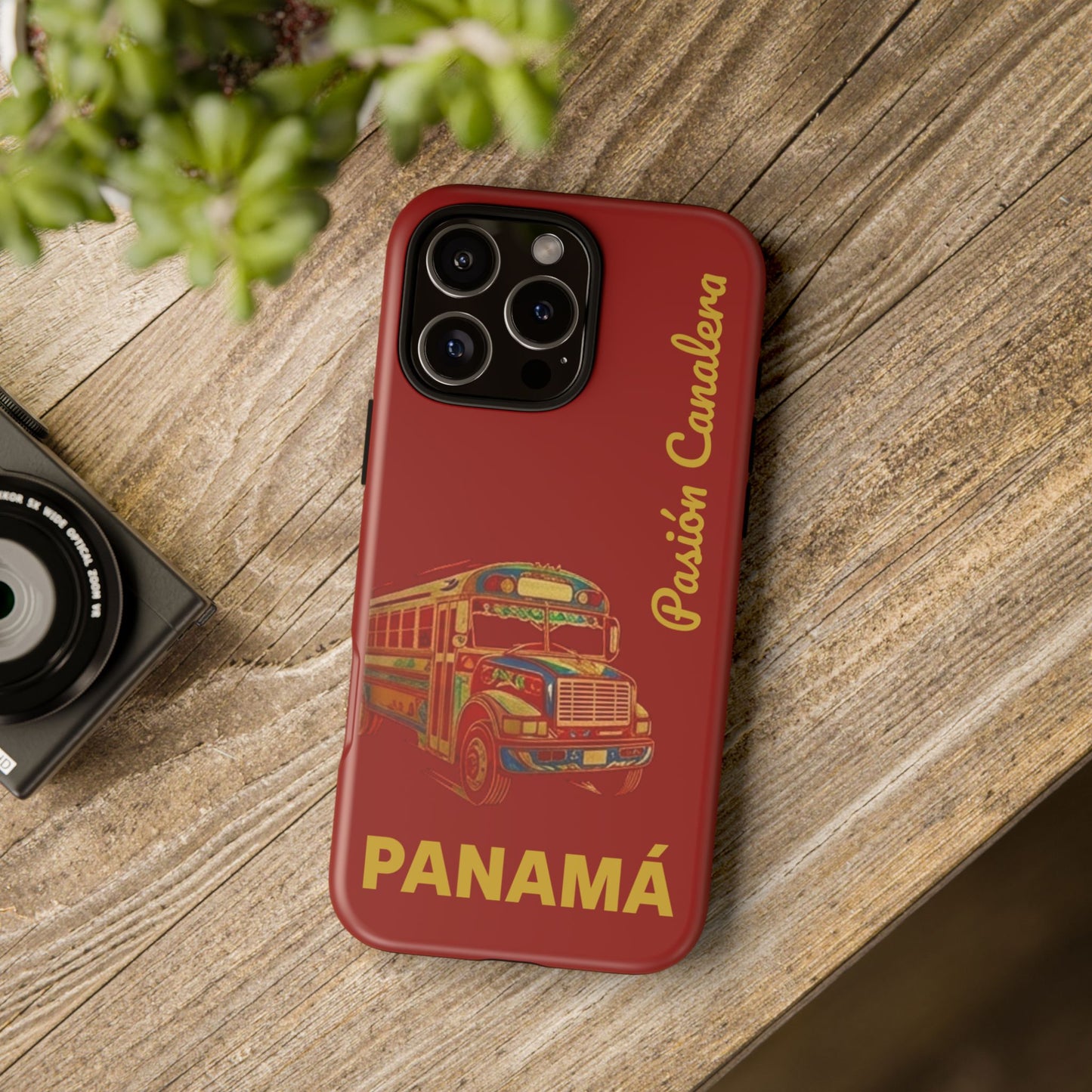 Panamá Diablo Rojo Tough Phone Case – Pasión Canalera Art