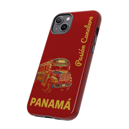 Panamá Diablo Rojo Tough Phone Case – Pasión Canalera Art