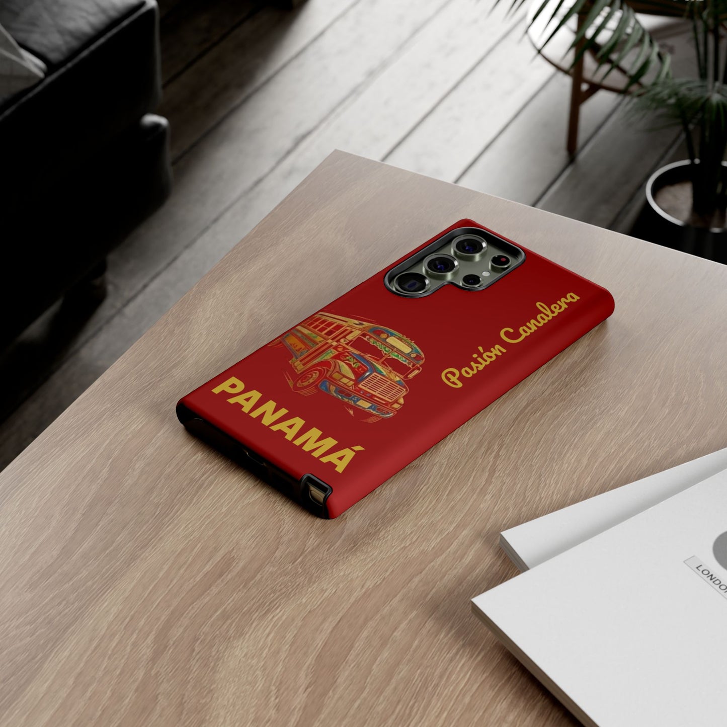 Panamá Diablo Rojo Tough Phone Case – Pasión Canalera Art