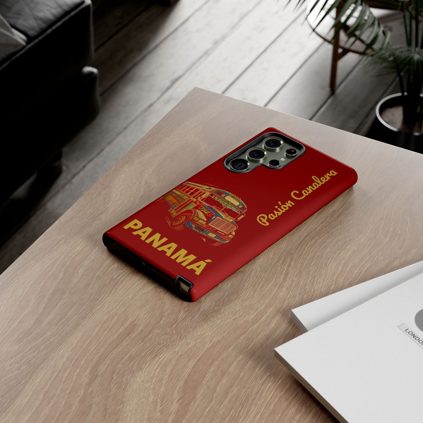 Panamá Diablo Rojo Tough Phone Case – Pasión Canalera Art