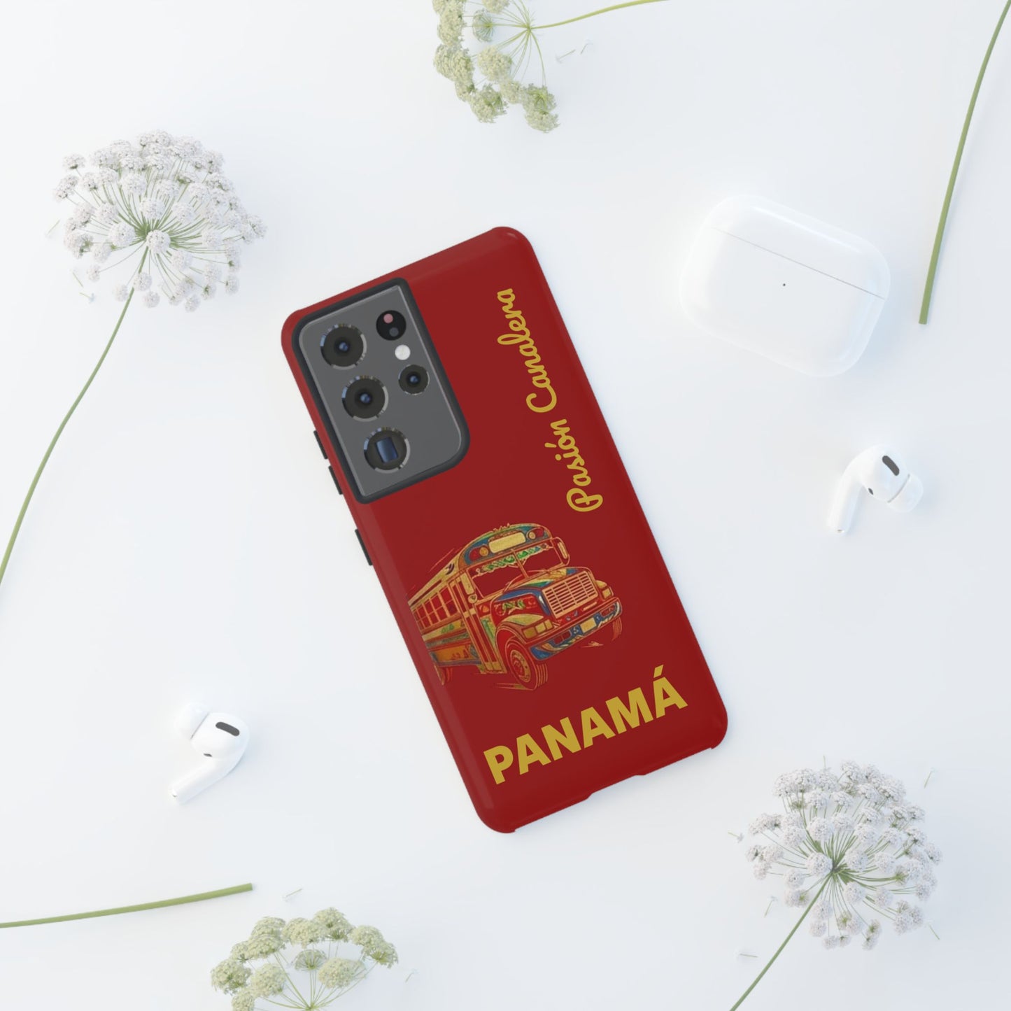 Panamá Diablo Rojo Tough Phone Case – Pasión Canalera Art