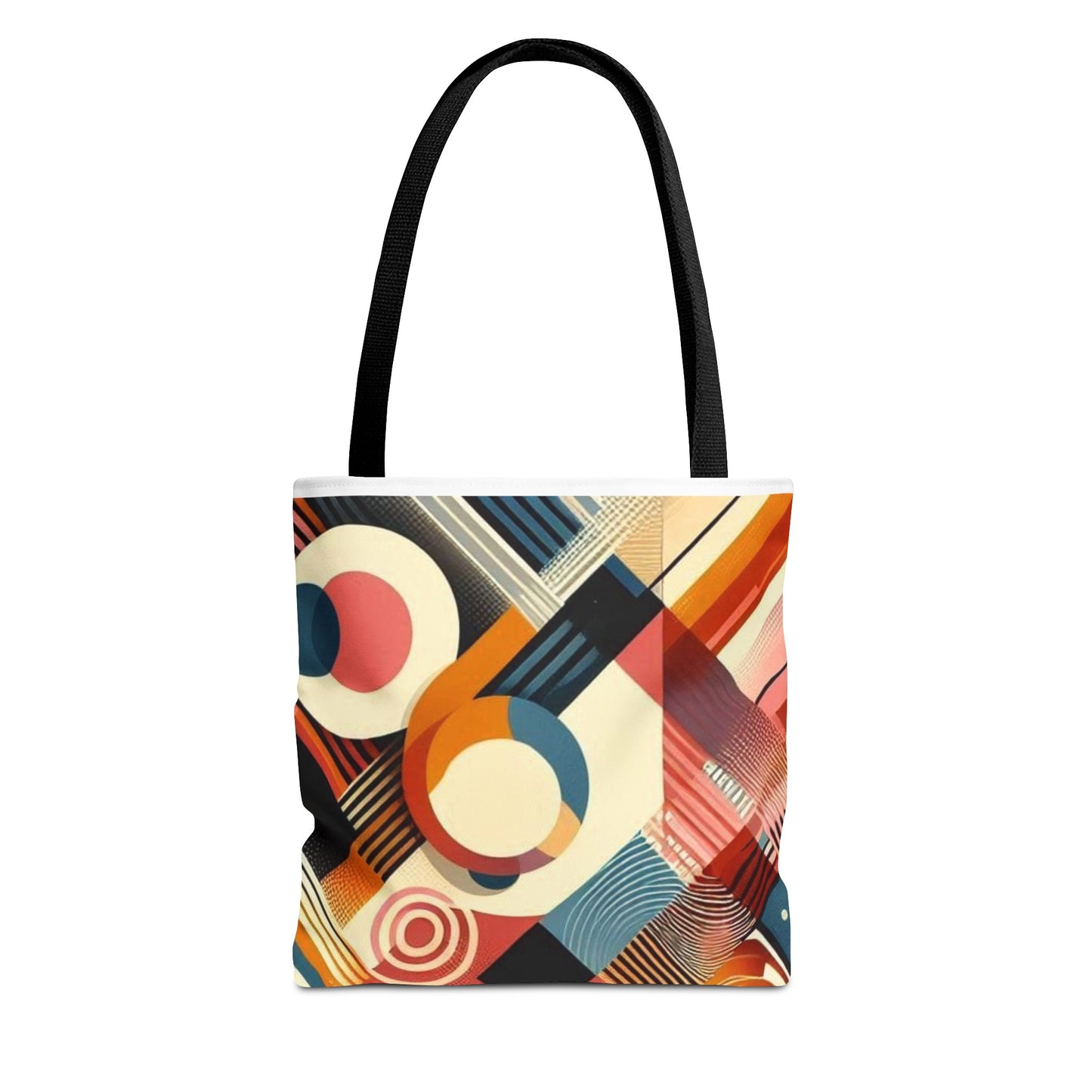 Bolso de mano con colores vibrantes del arcoíris