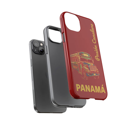 Panamá Diablo Rojo Tough Phone Case – Pasión Canalera Art