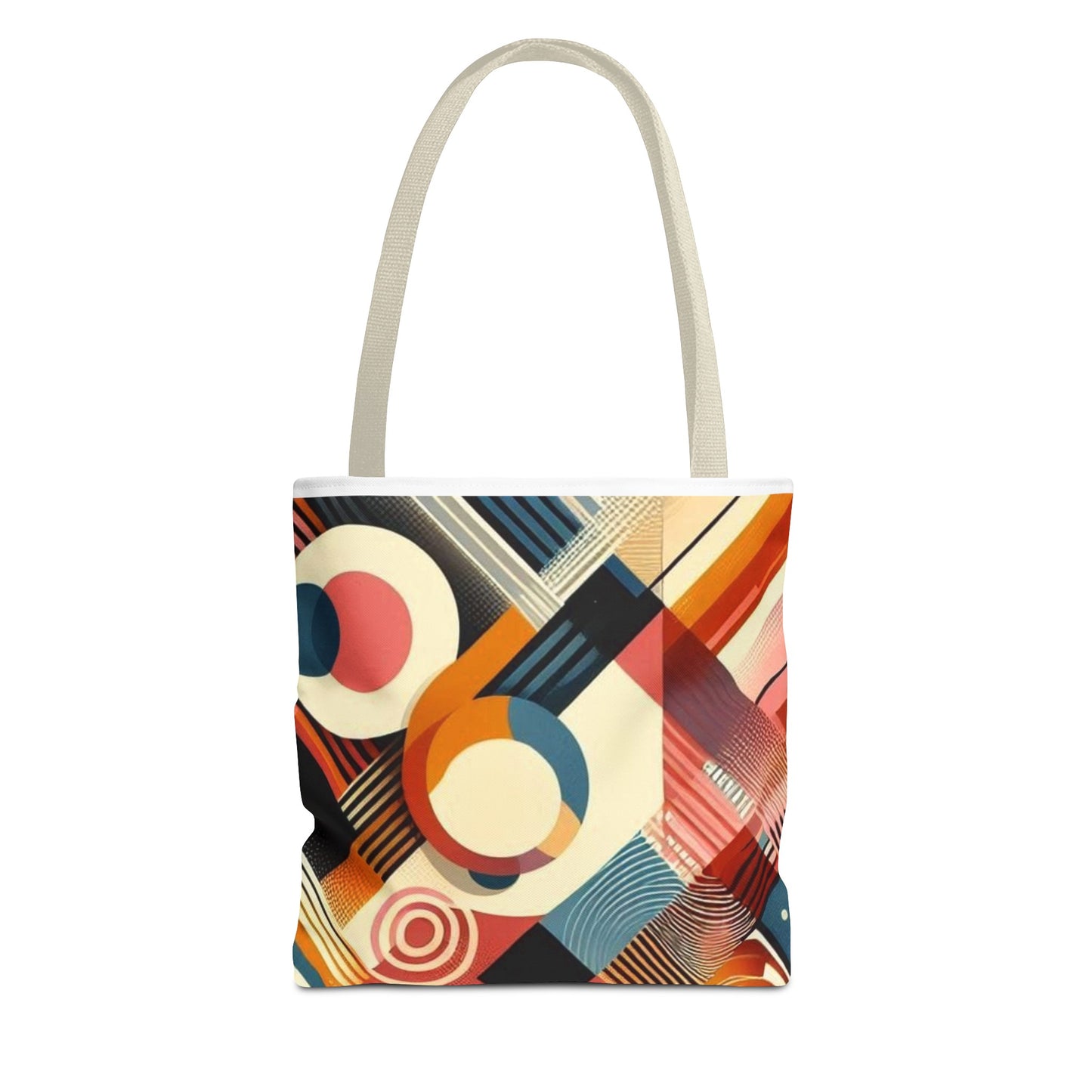 Bolso de mano con colores vibrantes del arcoíris
