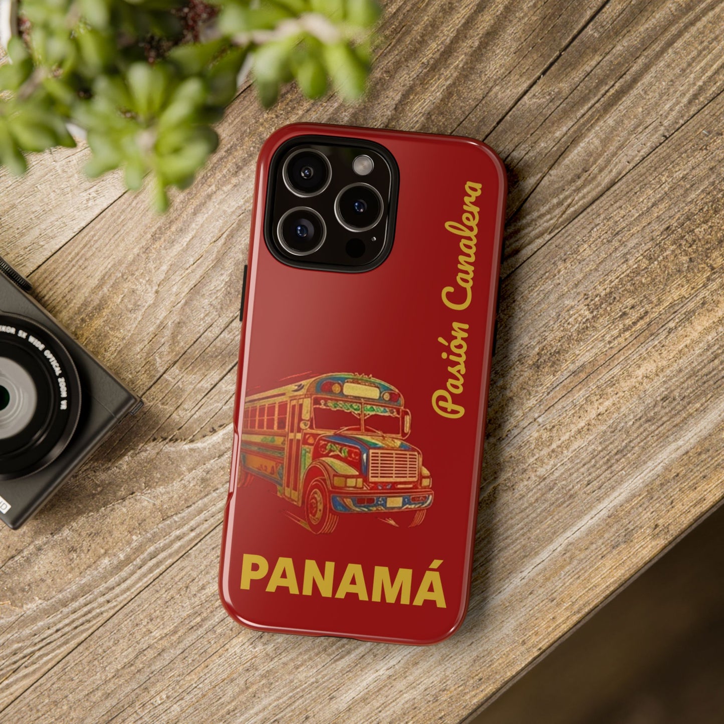 Panamá Diablo Rojo Tough Phone Case – Pasión Canalera Art