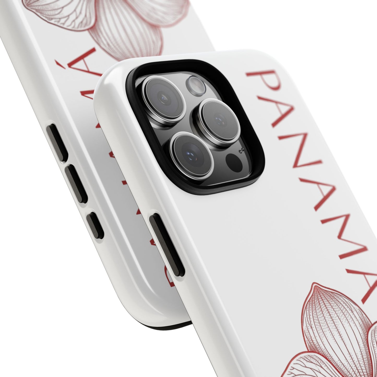 Panamá Flor del Espíritu Santo Tough Phone Case — Tropical Floral Protective Cover