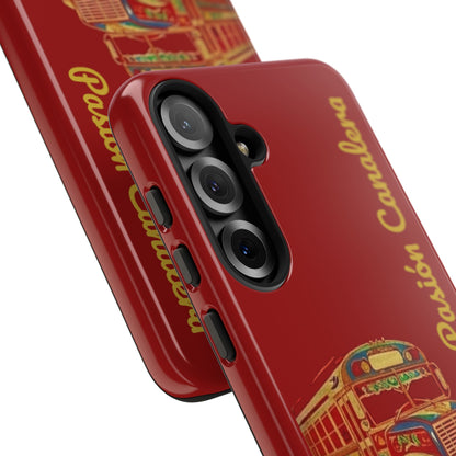 Panamá Diablo Rojo Tough Phone Case – Pasión Canalera Art