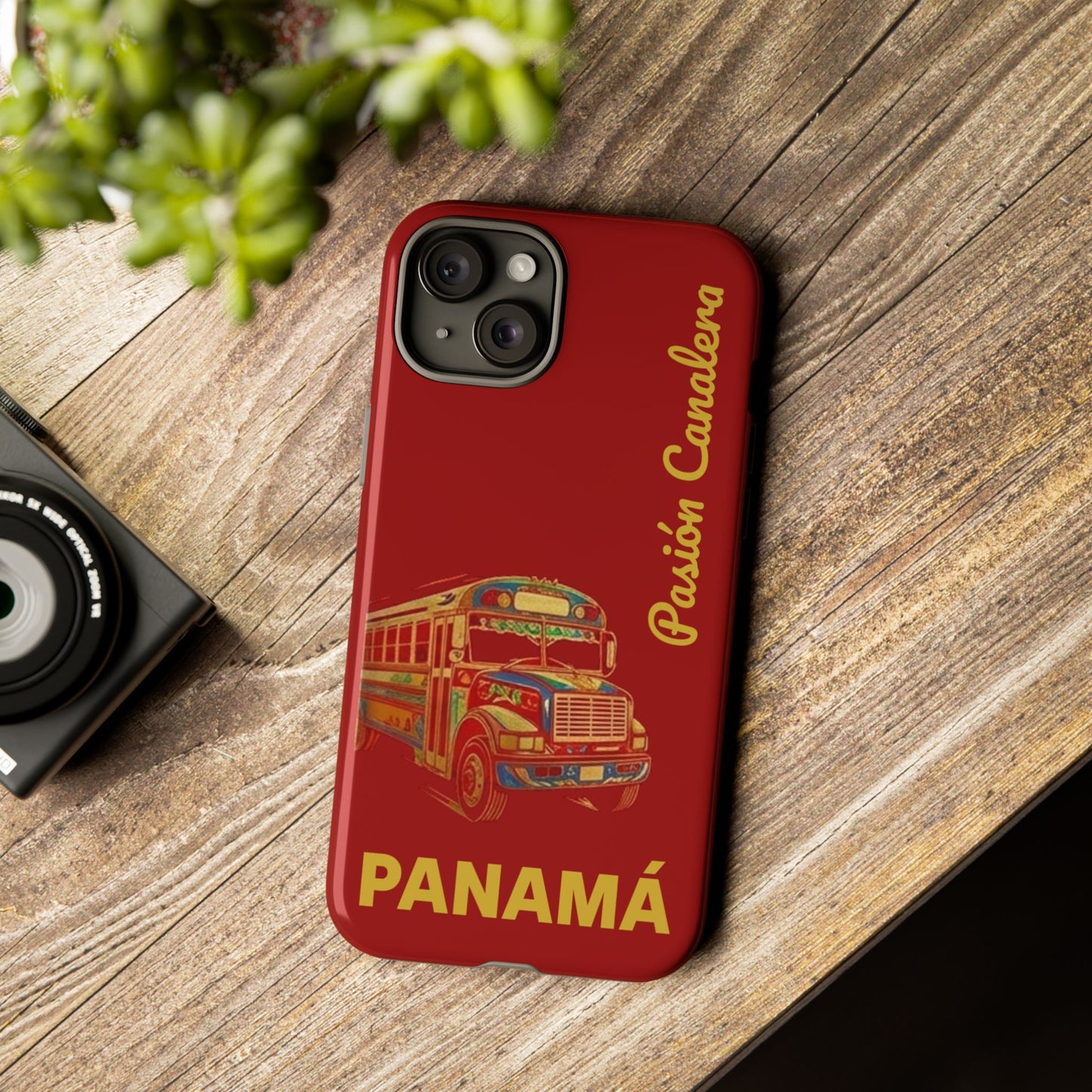 Panamá Diablo Rojo Tough Phone Case – Pasión Canalera Art