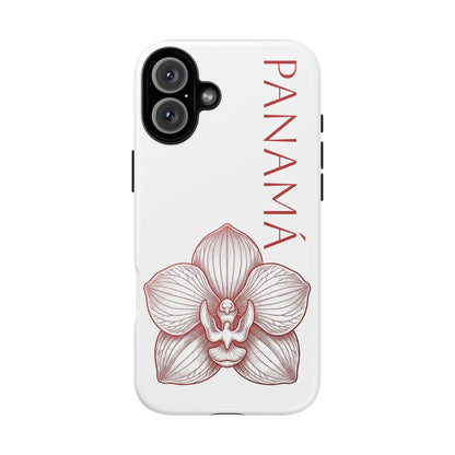 Panamá Flor del Espíritu Santo Tough Phone Case — Tropical Floral Protective Cover