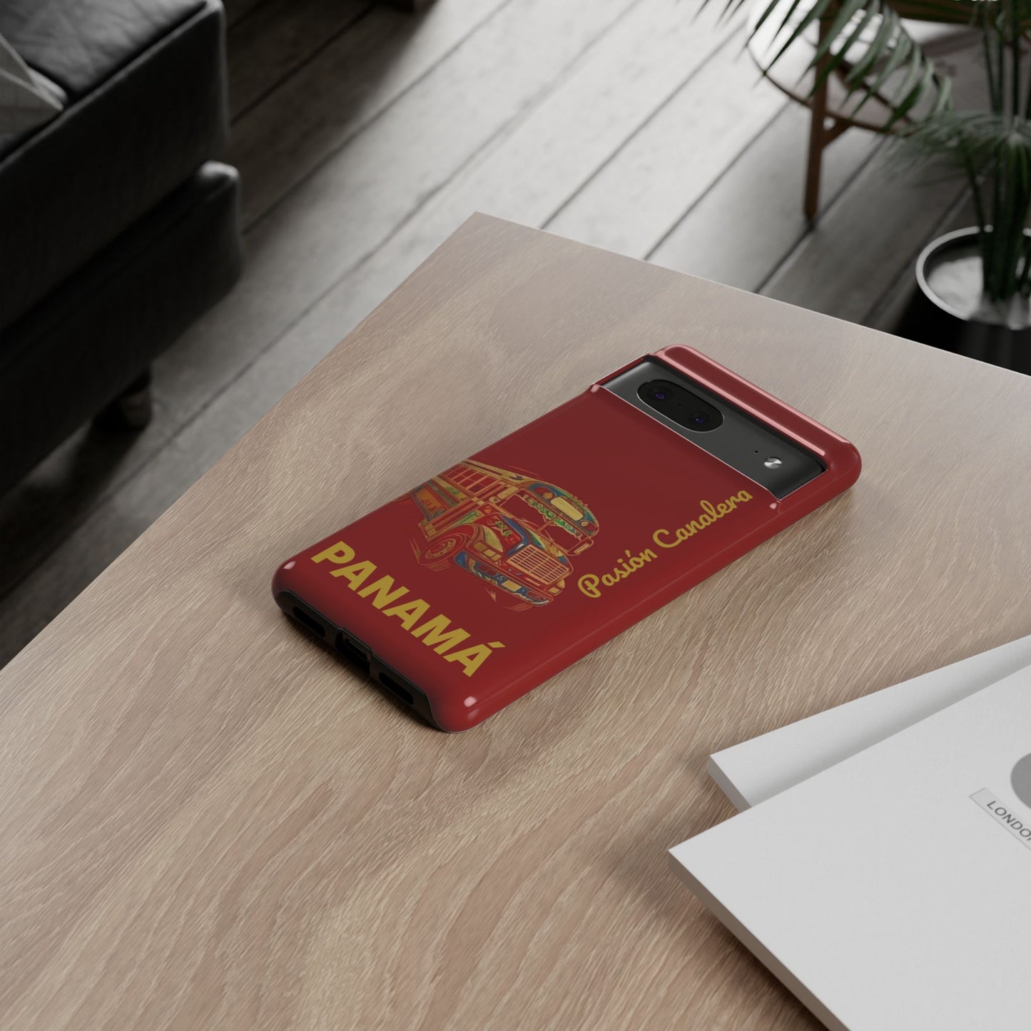 Panamá Diablo Rojo Tough Phone Case – Pasión Canalera Art