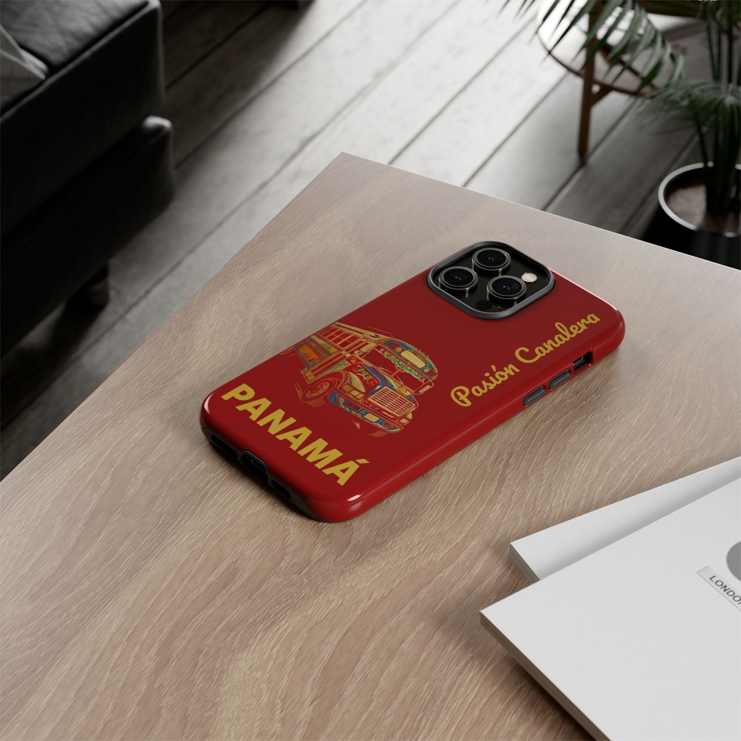 Panamá Diablo Rojo Tough Phone Case – Pasión Canalera Art