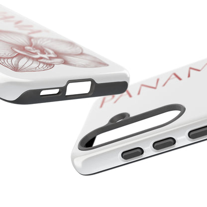 Panamá Flor del Espíritu Santo Tough Phone Case — Tropical Floral Protective Cover