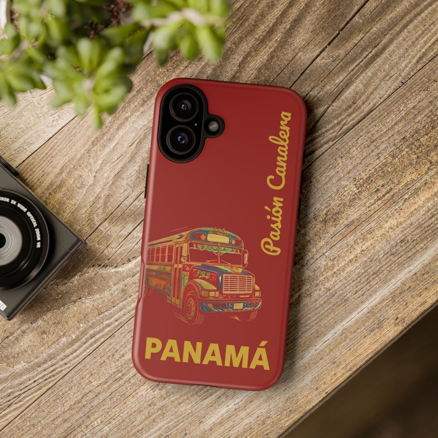 Panamá Diablo Rojo Tough Phone Case – Pasión Canalera Art