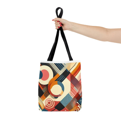 Bolso de mano con colores vibrantes del arcoíris