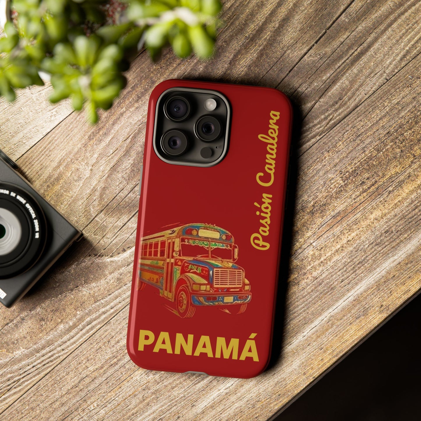 Panamá Diablo Rojo Tough Phone Case – Pasión Canalera Art