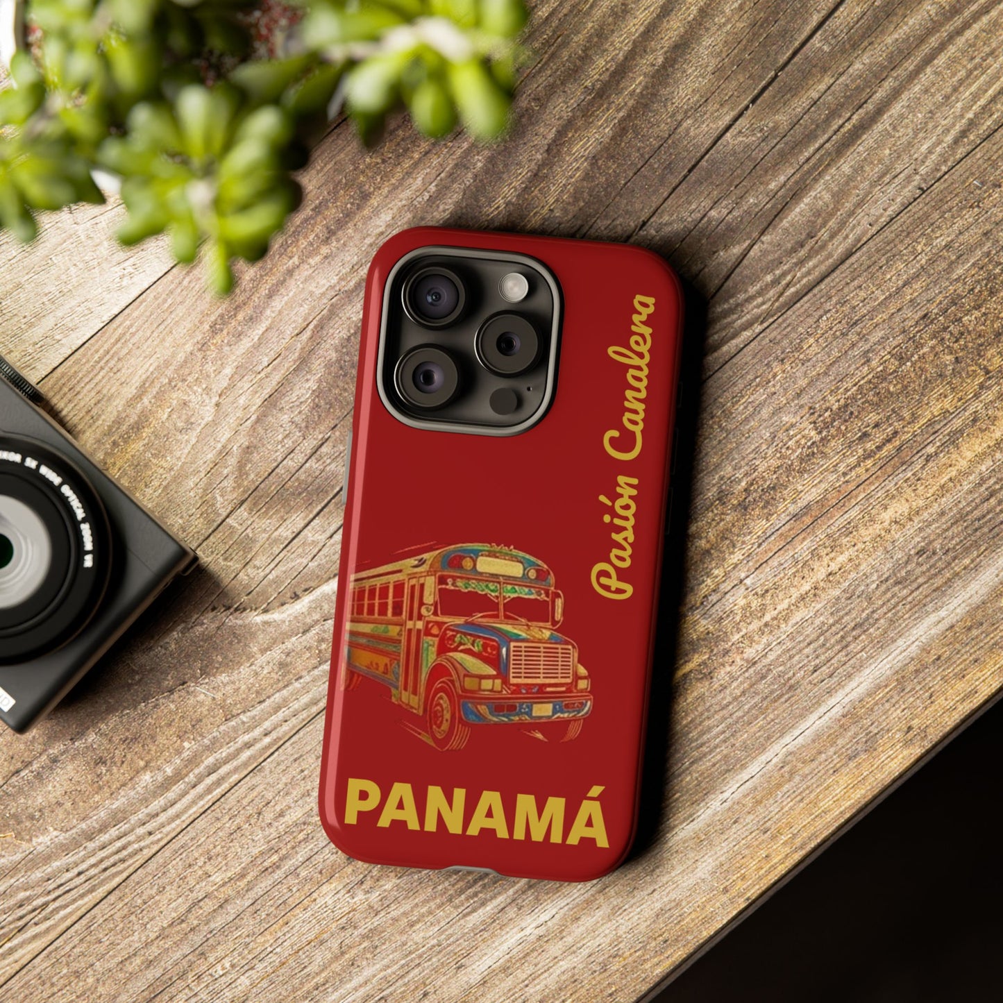 Panamá Diablo Rojo Tough Phone Case – Pasión Canalera Art