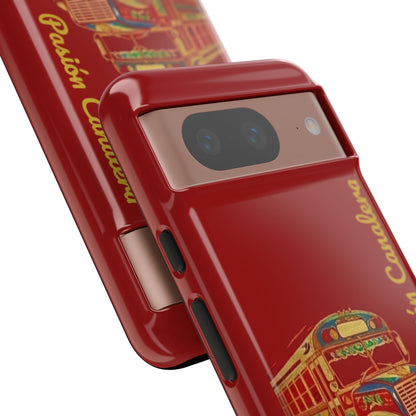 Panamá Diablo Rojo Tough Phone Case – Pasión Canalera Art