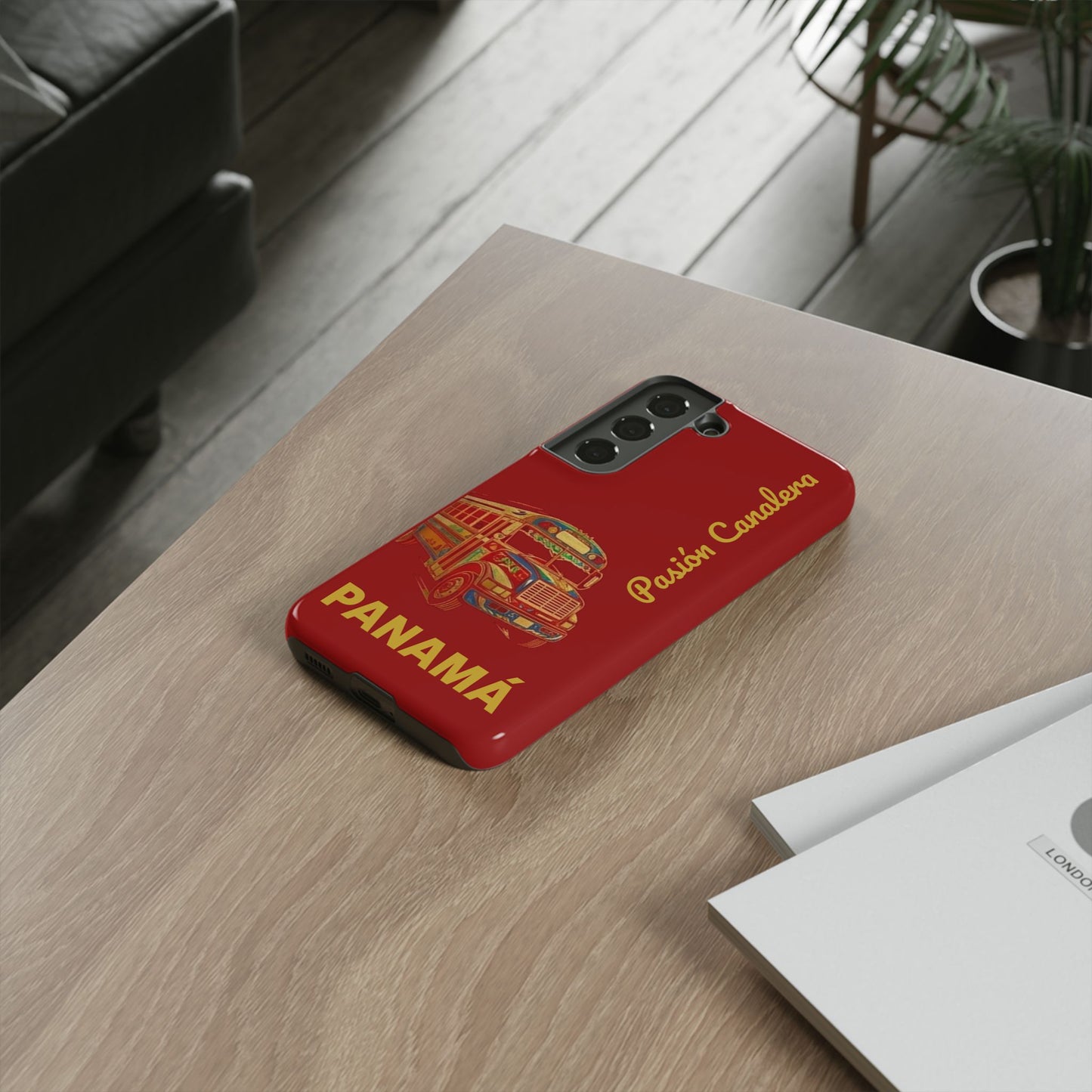 Panamá Diablo Rojo Tough Phone Case – Pasión Canalera Art