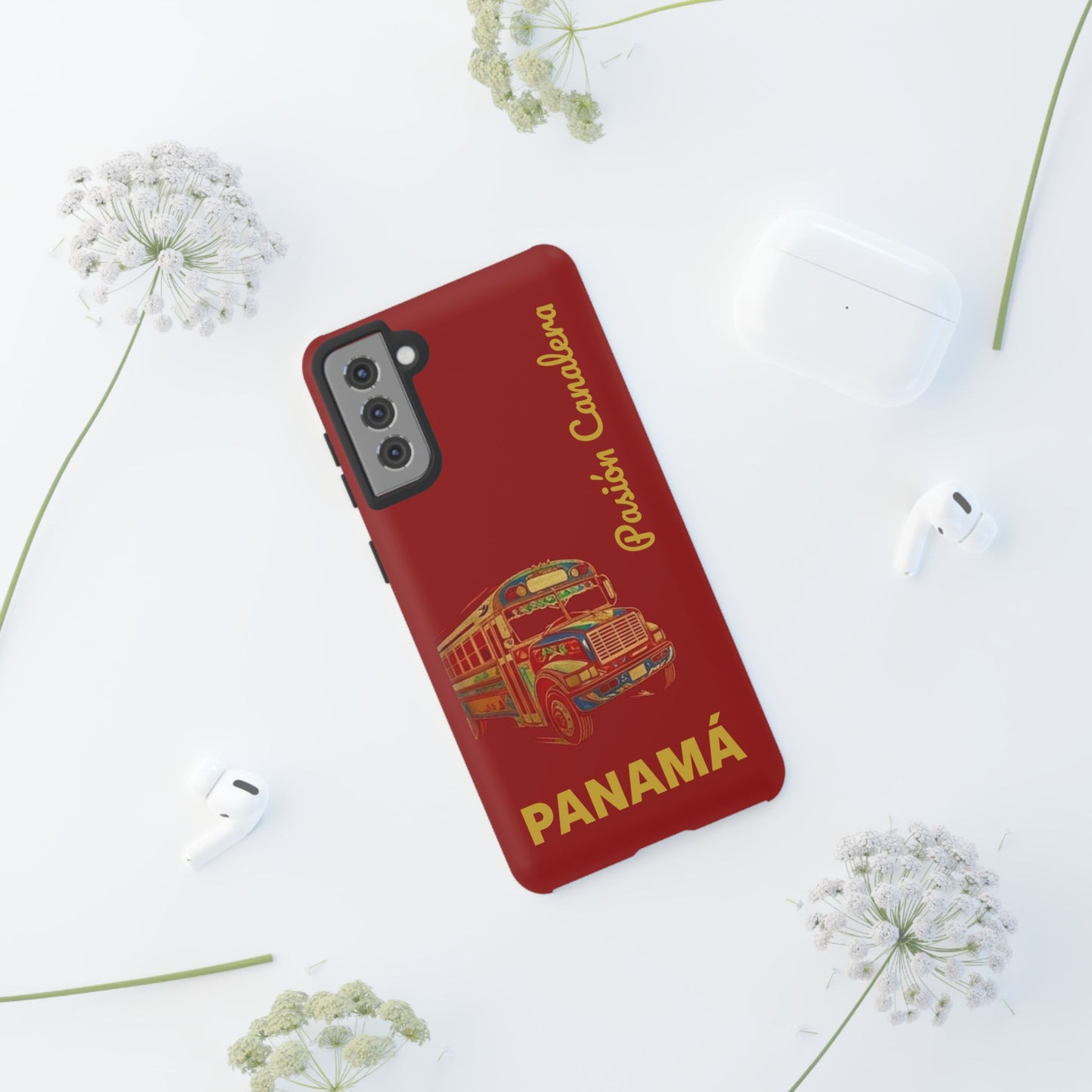 Panamá Diablo Rojo Tough Phone Case – Pasión Canalera Art
